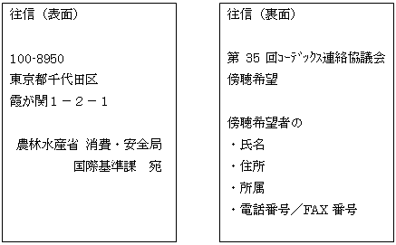 往復はがきでお申し込みの場合
